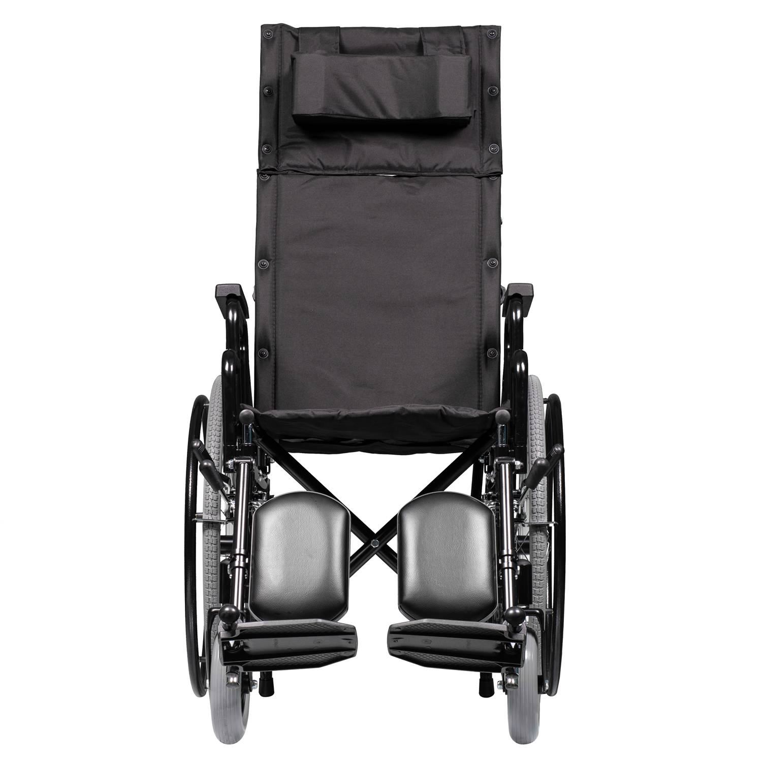 Кресло-коляска инвалидная ORTONICA  Recline 100 до 130кг (пневмошины, ширина сиденья 50,5см) - 4